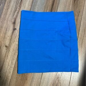 Forever 21 Vibrant Blue Pencil Skirt